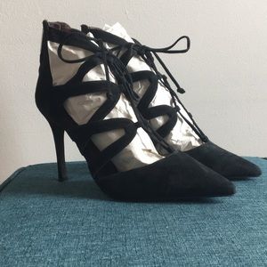 BCBG Suede Heels